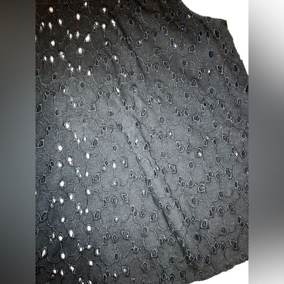 Free People Black TopSize Medium - Picture 3 of 9